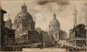 Veduta Di Piazza Navona Sopra Le Rovine Del Circo Agonale by Giovanni Battista Piranesi