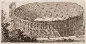 Amphitheatre Of Verona by Giovanni Battista Piranesi