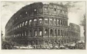 Veduta Dell Anfiteatro Flavio by Giovanni Battista Piranesi