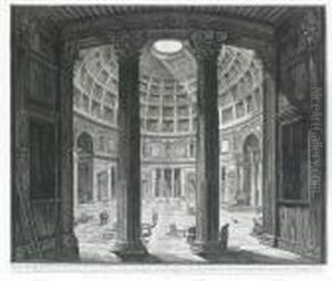 The Pantheon Interior (hind 86) by Giovanni Battista Piranesi