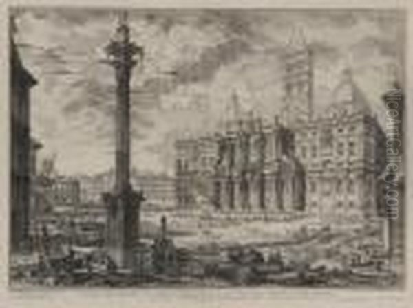 Veduta De La Basilica Di Sta Maria Maggiore - view 1