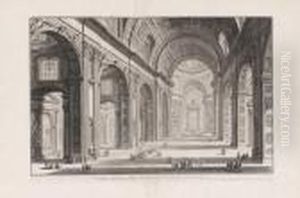 Veduta Interna Della Basilica Di S. Pietro In Vaticano