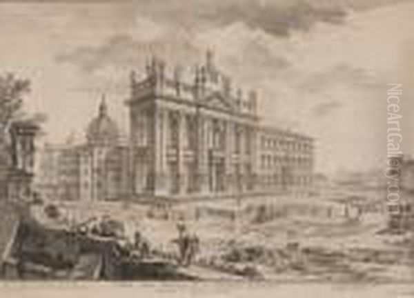 Veduta Della Basilica Di S. Giovanni Laterano - view 1