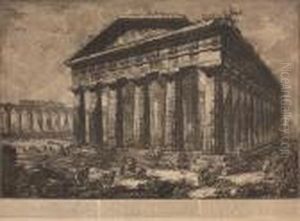 Vue Du Temple De Neptune