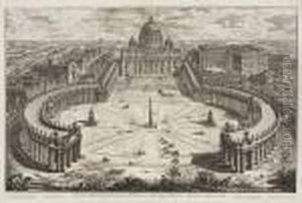Vedute Dell'insigne Basilica Vaticano - view 1
