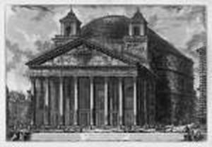 Veduta Del Pantheon D'agrippa by Giovanni Battista Piranesi