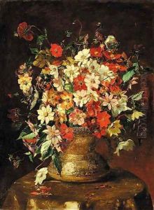An opulent bouquet by Mary Rischgitz