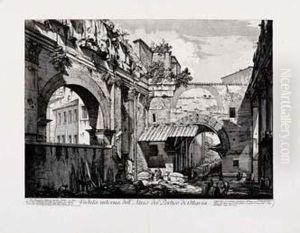 Il Portico D'ottavia by Giovanni Battista Piranesi