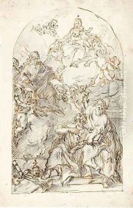 L'apotheose de saint Marc by Pietro Roselli