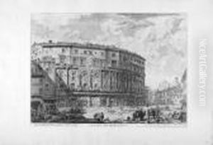 Teatro Di Marcello. by Giovanni Battista Piranesi