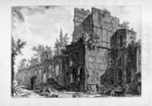 Rovine Di Uno Degli Alloggiamenti De'soldati (...) Nella Sua by Giovanni Battista Piranesi