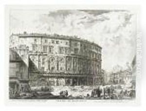 Teatro Di Marcello. by Giovanni Battista Piranesi