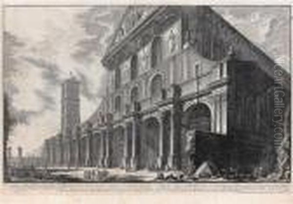 Veduta Della Basilica Di S. Paolo Fuor Delle Mure - view 1