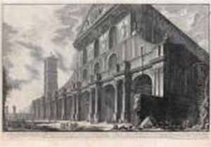 Veduta Della Basilica Di S. Paolo Fuor Delle Mure