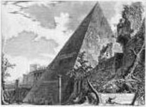 Harbour And Quay; The Pyramid Of Caius Cestius