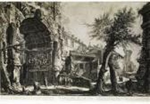 Veduta Dell""arco Di Tito (titusbogen In Rom) - view 1