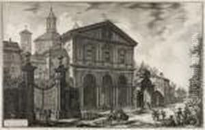 Veduta Della Basilica Di S by Giovanni Battista Piranesi