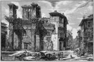 Veduta Degli Avanzi Del Foro Di Nerva (nervaforum) by Giovanni Battista Piranesi