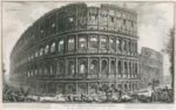 Veduta Dell""""anfiteatro Flavio Detto Il Colosseo - view 1