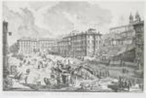 Veduta De Piazza Spagna by Giovanni Battista Piranesi