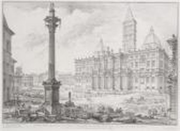 Veduta Della Basilica Di Sta Maria Maggiore - view 1