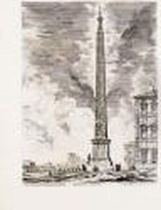 Obelisco Del Laterano by Giovanni Battista Piranesi