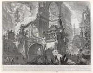 Pianta Di Ampio Magnifico Collegio by Giovanni Battista Piranesi