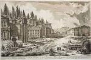 Veduta Del Sito, Ov' Era L' Antico Foto Romano Veduta Del Sito, Ov' Era L' Antico Foto Romano