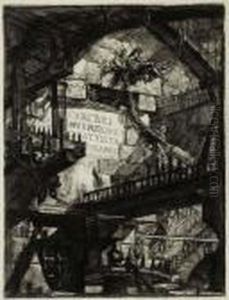 Carceri: Title Page by Giovanni Battista Piranesi