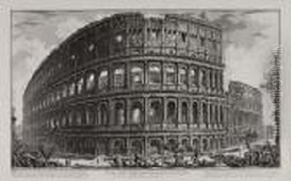 Veduta Dell'anfiteatro Flavio, Detto Il Colosseo - view 1