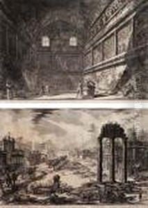 Sei Incisioni Dalle "vedute Di Roma": A) by Giovanni Battista Piranesi