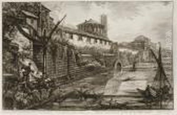 Veduta Dell' Arco Di Costantino;
 Veduta Del Tempio Di Ercole; Veduta Delle Antiche Sostruzioni Fatte Da 
Tarquinio - view 1