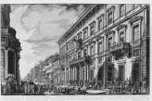 Der Palazzo Dell' Accademia Di Francia by Giovanni Battista Piranesi