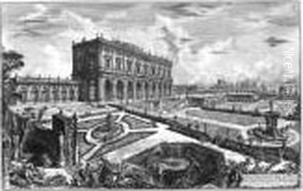Alessandro Albani Fuori Di Porta Salaria" (villa Albani). - view 1