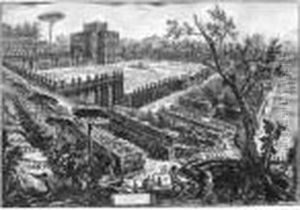 Villa Pamphili by Giovanni Battista Piranesi