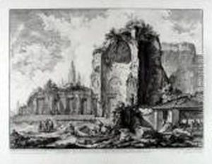 Veduta Degli Avanzi Di Due
Triclinj Che Appartenevano Alla Casa Aurea Di Nerone, Presi Erroneamente
Per I Templi Del Sole, E Della Luna, O D'iside, E Serapide by Giovanni Battista Piranesi