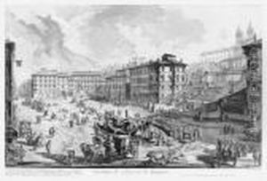 Veduta Di Piazza Di Spagna by Giovanni Battista Piranesi