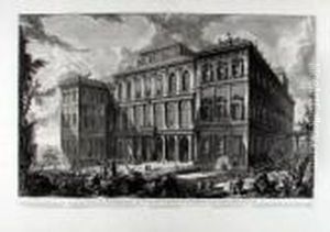 Veduta Dul Monte Quirinale Del
Palazzo Dell' Eccellentissima Casa Barberini, Architettura Del Cav.r
Bernino Veduta Dul Monte Quirinale Del
Palazzo Dell' Eccellentissima Casa Barberini, Architettura Del Cav.r
Bernino