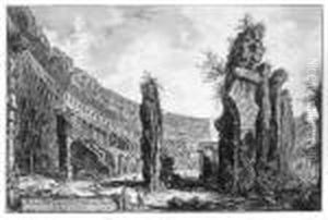 Veduta Dell' Interno Dell' Anfiteatro Flavio Detto Il Colosseo by Giovanni Battista Piranesi