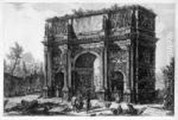 Veduta Dell Arco Di Costantino - view 1