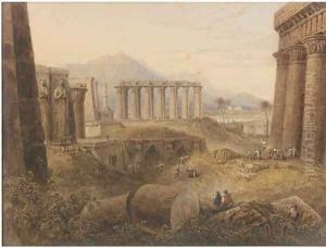 Ruins at Thebes, Egypt