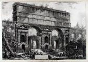 Veduta Del Monumento Eretto Dall' Imperador Tito Vespasiano by Giovanni Battista Piranesi