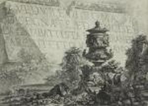 Title Page From Vedute Di Roma by Giovanni Battista Piranesi