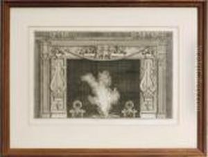[design For A Mantlepiece]: And Two Companion Prints