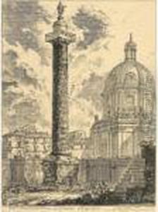 Colonna Trajana by Giovanni Battista Piranesi