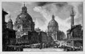 Veduta Delle Due Chiese, L'una Della Madonna Di Loreta L'altra Del Nome Di Maria Veduta Delle Due Chiese, L'una Della Madonna Di Loreta L'altra Del Nome Di Maria