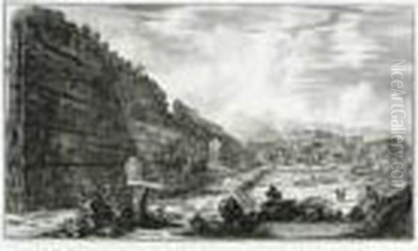 Veduta Degli Avanzi Del Castro Pretorio - view 1