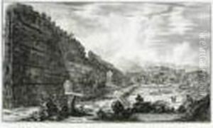 Veduta Degli Avanzi Del Castro Pretorio by Giovanni Battista Piranesi