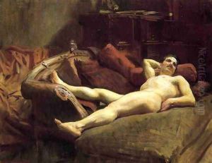 Male Model Resting