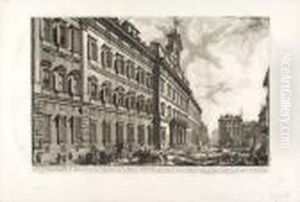 Curia Innocenziana (montecitorio). by Giovanni Battista Piranesi